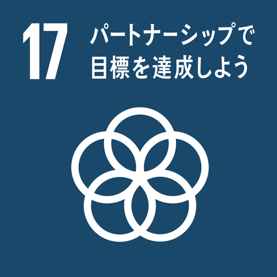 SDGs 目標17　パートナーシップで目標を達成しよう