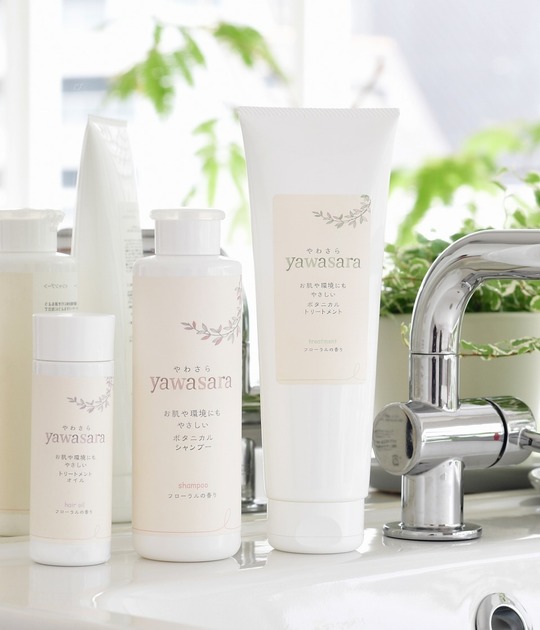 敏感肌のためのヘアケア用品・やわさらシリーズ